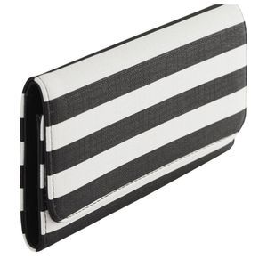 Kut From The Kloth Wallet striped black and white wallet-NWT